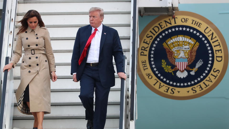 US-Präsident Trump und First Lady Melania positiv auf Coronavirus getestet