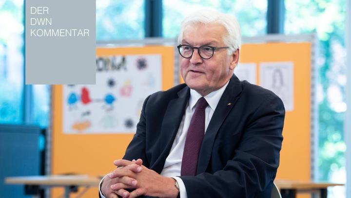 Steinmeier ist offenbar immun gegen das Corona-Virus Steinmeier ist offenbar immun gegen das Corona-Virus