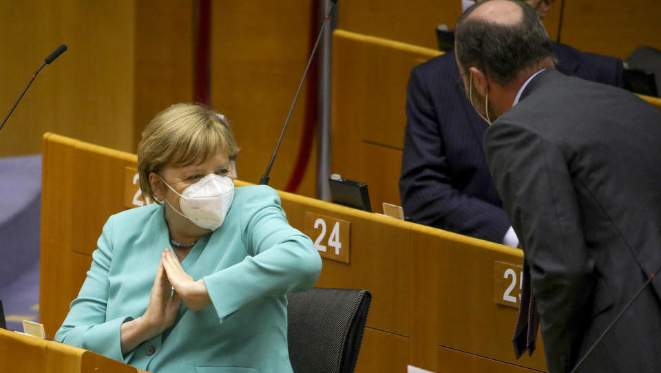 Merkel: „Mit Lüge und Desinformation lässt sich die Pandemie nicht bekämpfen“