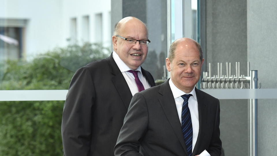 Finanzminister Scholz und Wirtschaftsminister Altmaier lassen den Mittelstand im Regen stehen