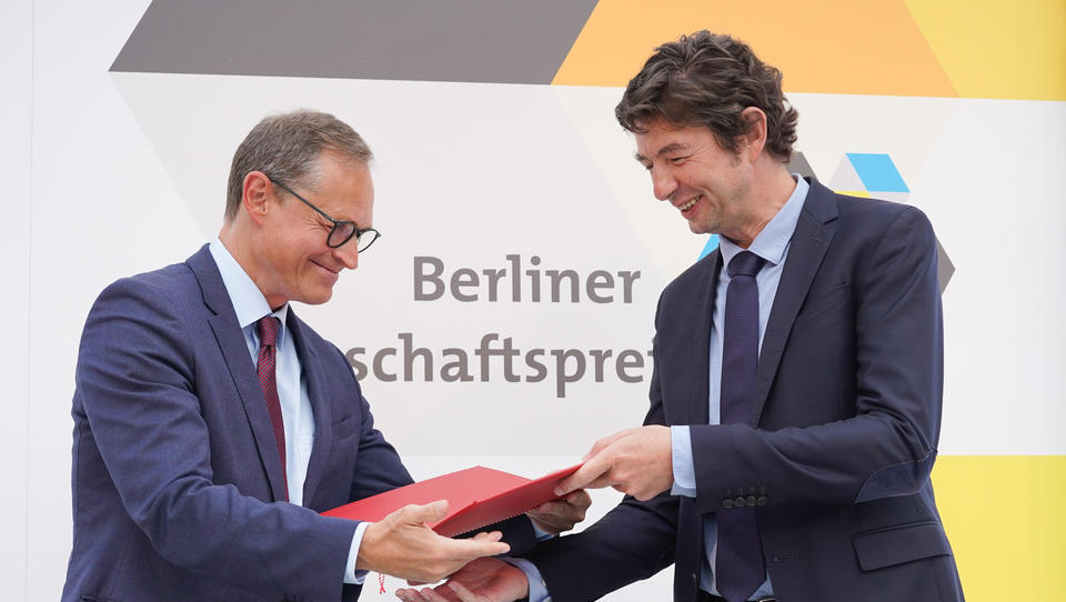 Drosten wird mit Berliner Wissenschaftspreis ausgezeichnet – und er freut sich sehr