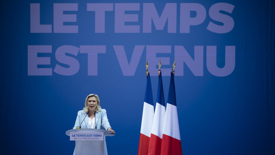 Marine Le Pen sieht Deutschland als Gefahr für Frankreich