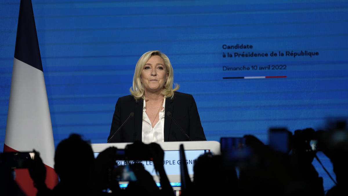 Le Pen gegen Embargo für russisches Gas wegen schweren wirtschaftlichen Folgen
