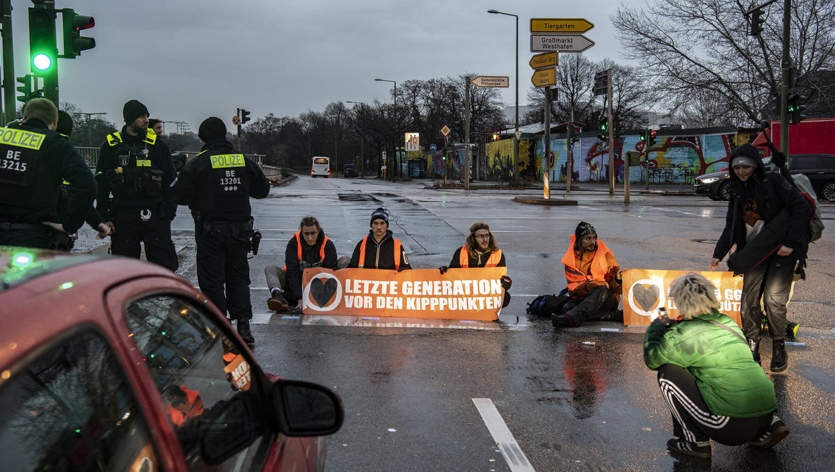 „Letzte Generation“ wird zum Sicherheitsrisiko für Berlin