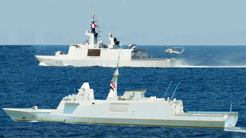 Ägypten manipuliert Foto: Hat das Mittelmeer-Manöver mit Frankreich in Wahrheit gar nicht stattgefunden?