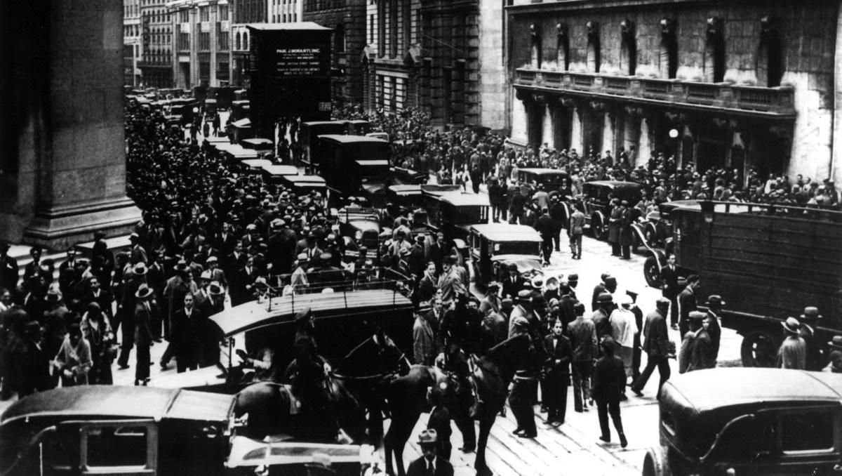 Wie der Börsen-Crash von 1929 zum Zweiten Weltkrieg führte