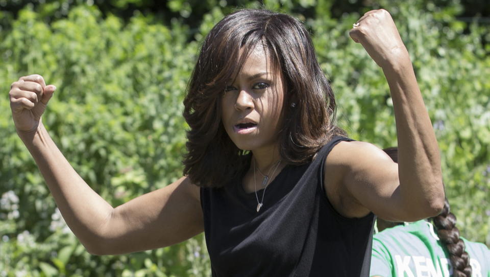 Michelle Obama bedrücken Rassismus und Corona