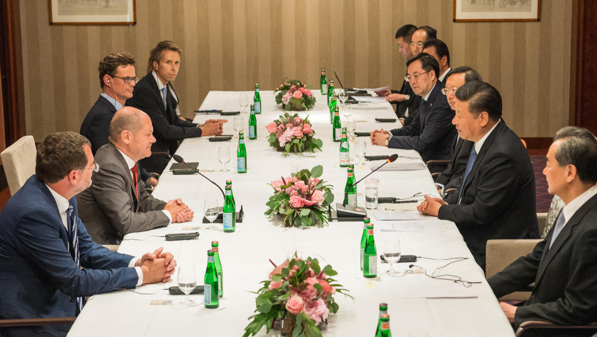 Telefonat mit Xi: Scholz strebt konstruktives Verhältnis zu China an