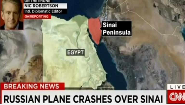 Russisches Passagierflugzeug in Ägypten abgestürzt
