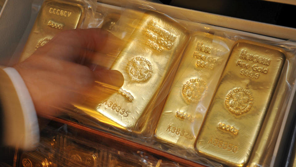 Schnäppchenjäger treiben den Goldpreis nach Preisrutsch in die Höhe