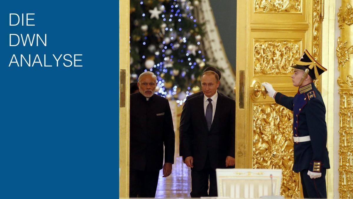 Energie und Waffen: Russland und Indien treiben strategische Annäherung voran