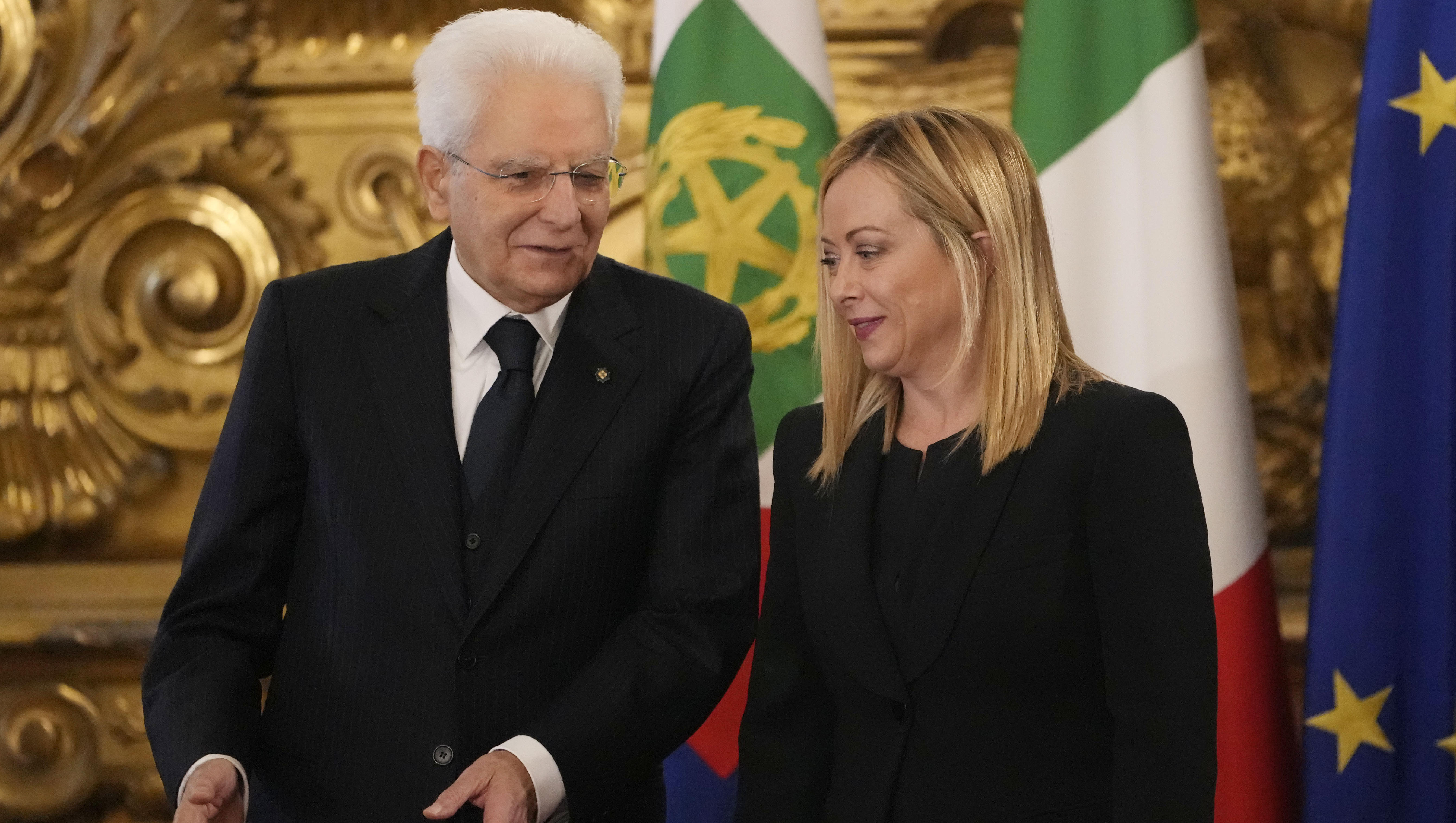 Italien: Meloni als neue Regierungschefin vereidigt
