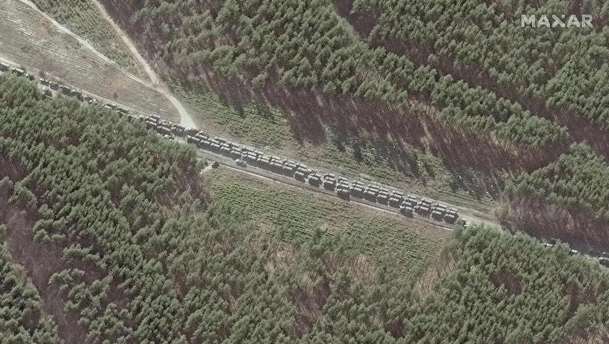 Satellitenfirma: Russischer Konvoi nach Kiew ist 64 Kilometer lang