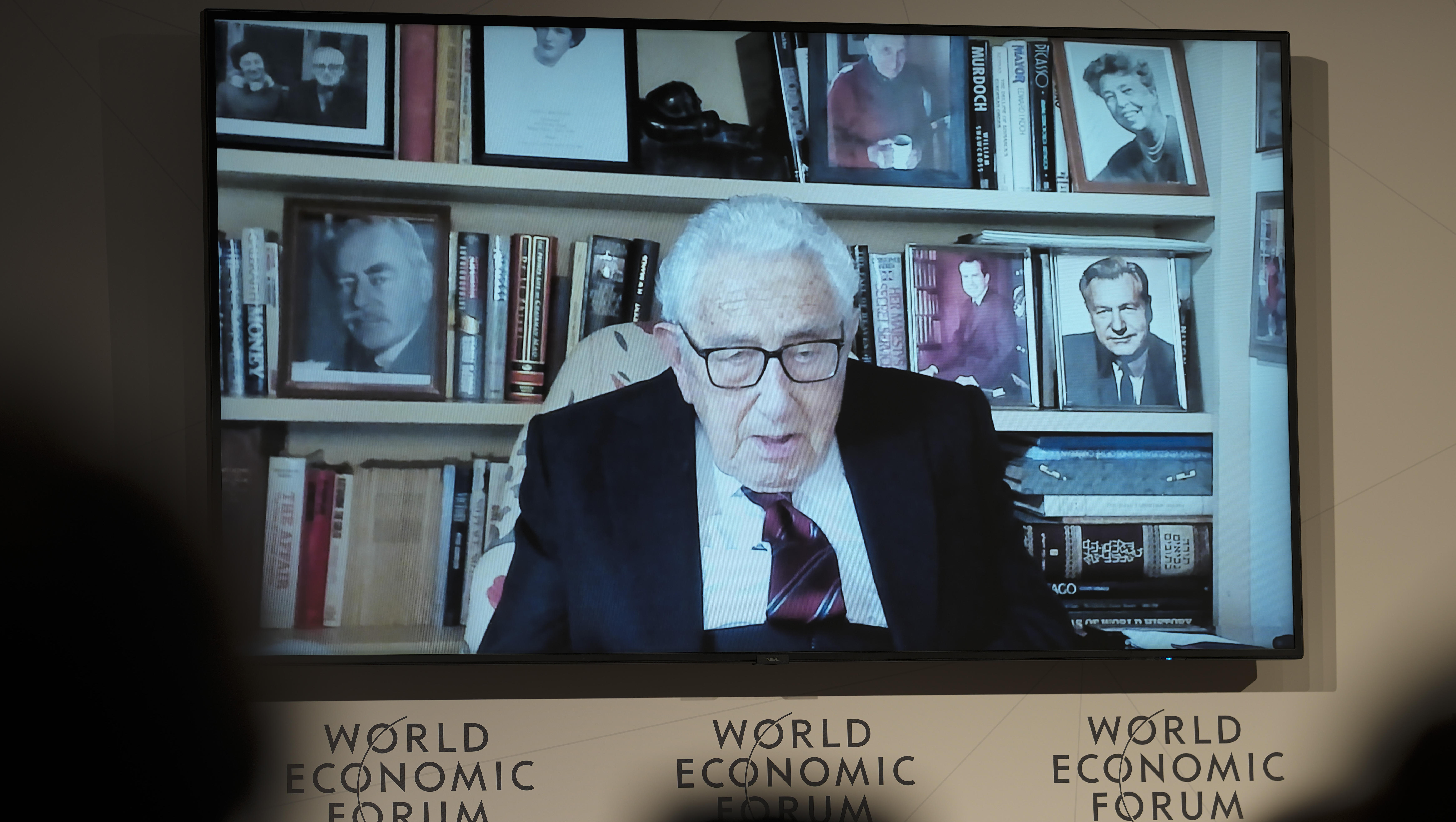 Kissinger in Davos-Rede: Ukraine soll der Nato beitreten