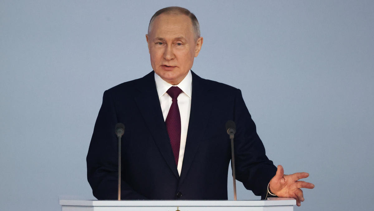 Putin: Westen trägt die Schuld am Ukraine-Krieg