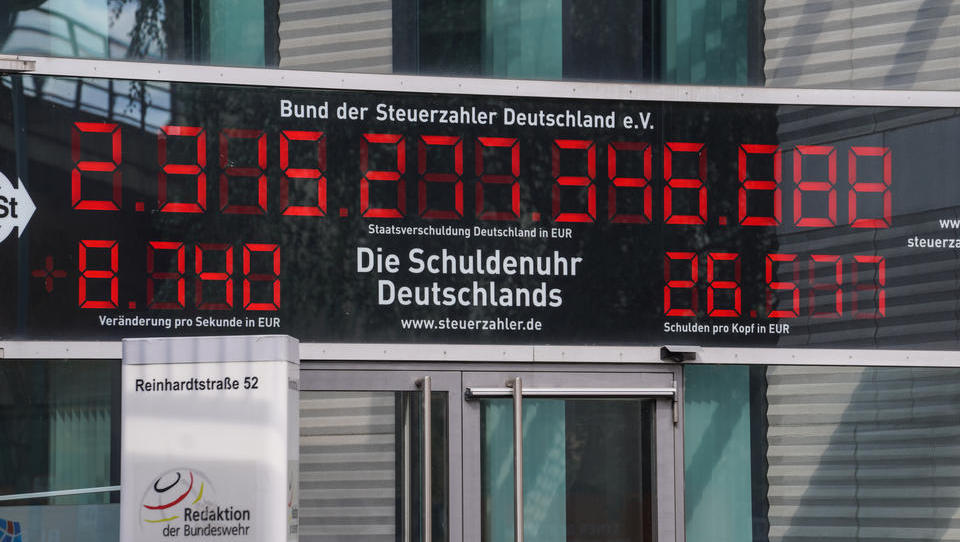 Neuer Rekordstand: Deutsche Staatsschulden steigen deutlich an