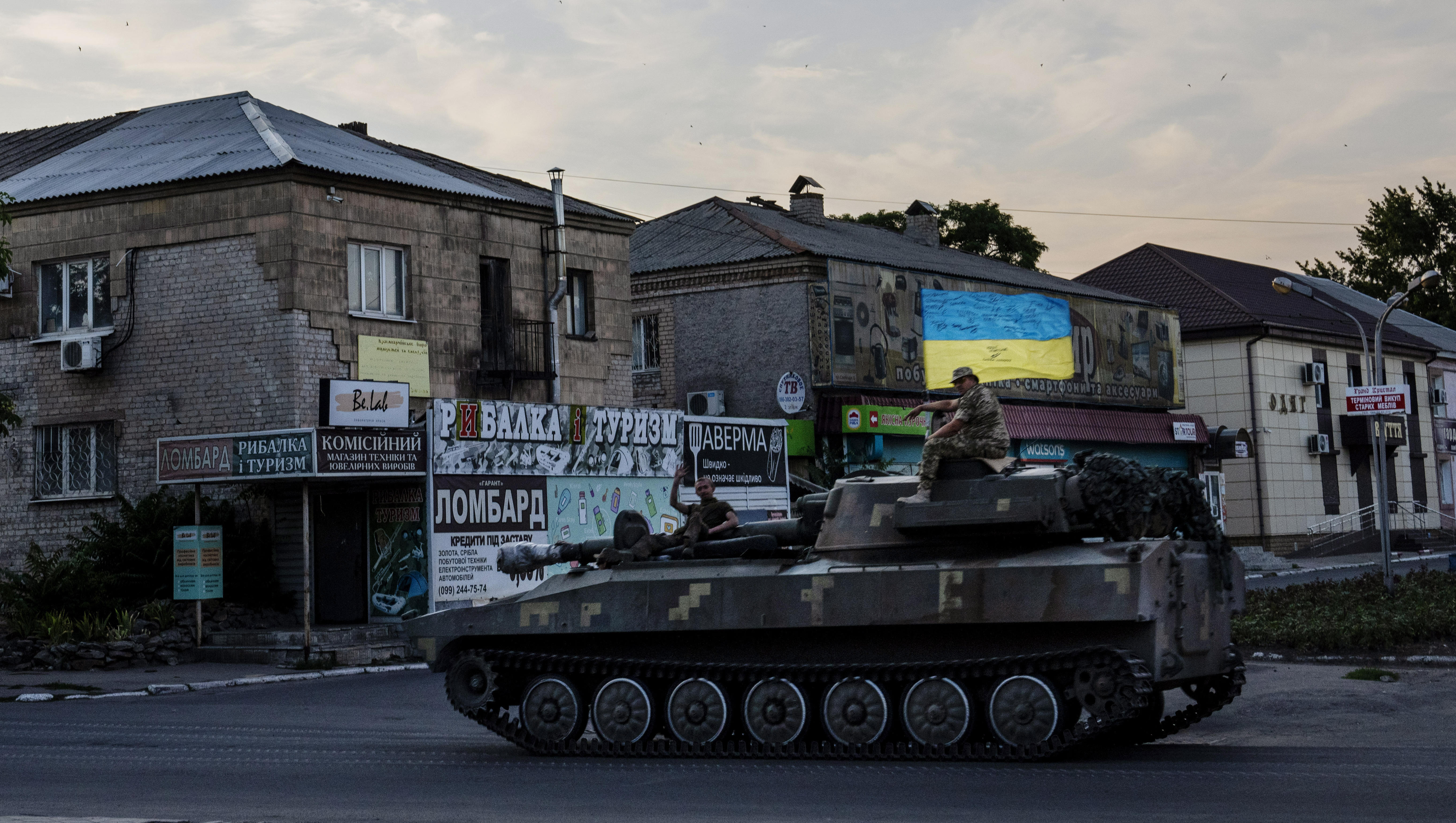 Russische Armee rückt von Luhansk aus weiter nach Westen vor