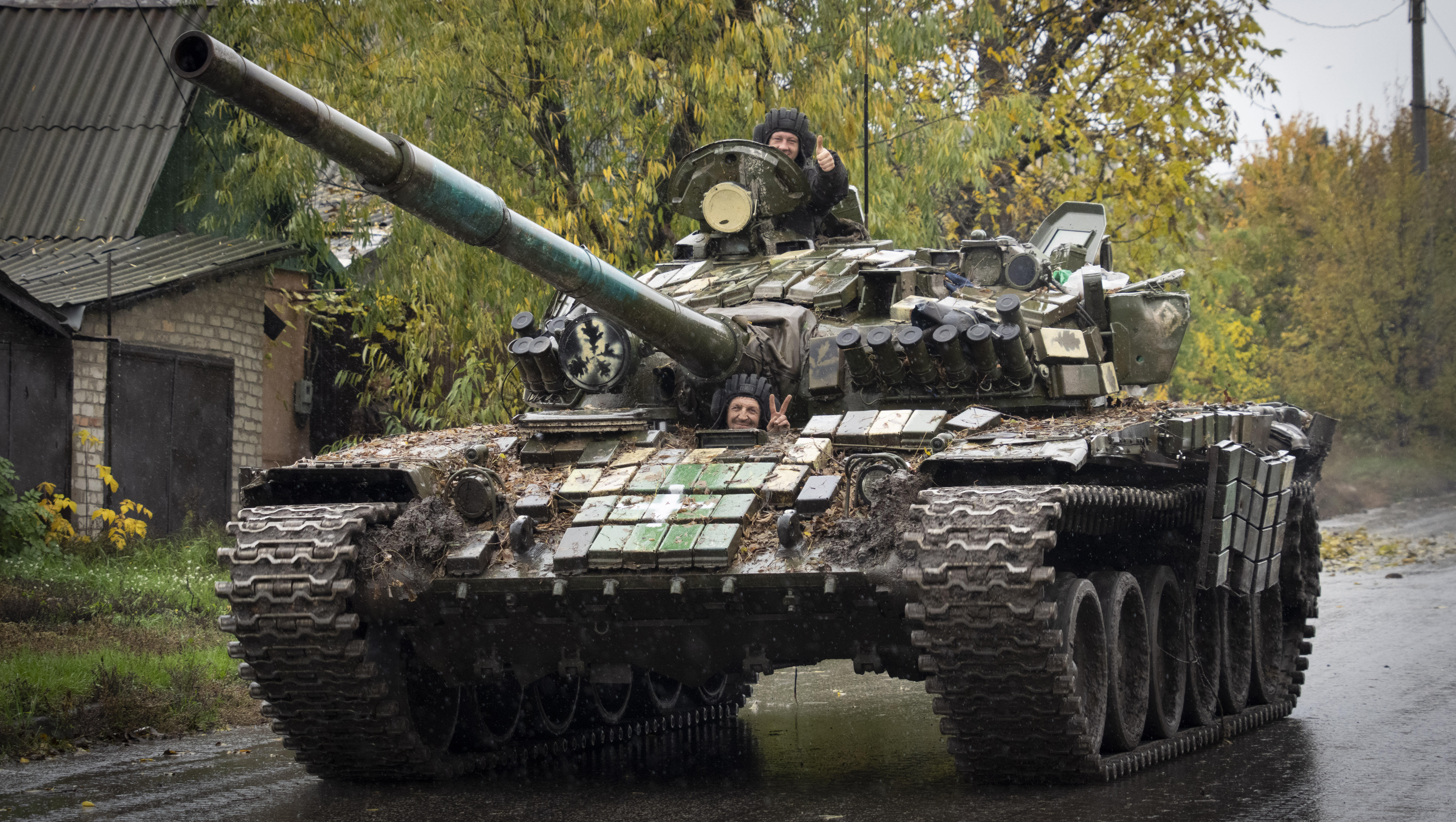 Wetter erschwert ukrainische Offensive in Cherson