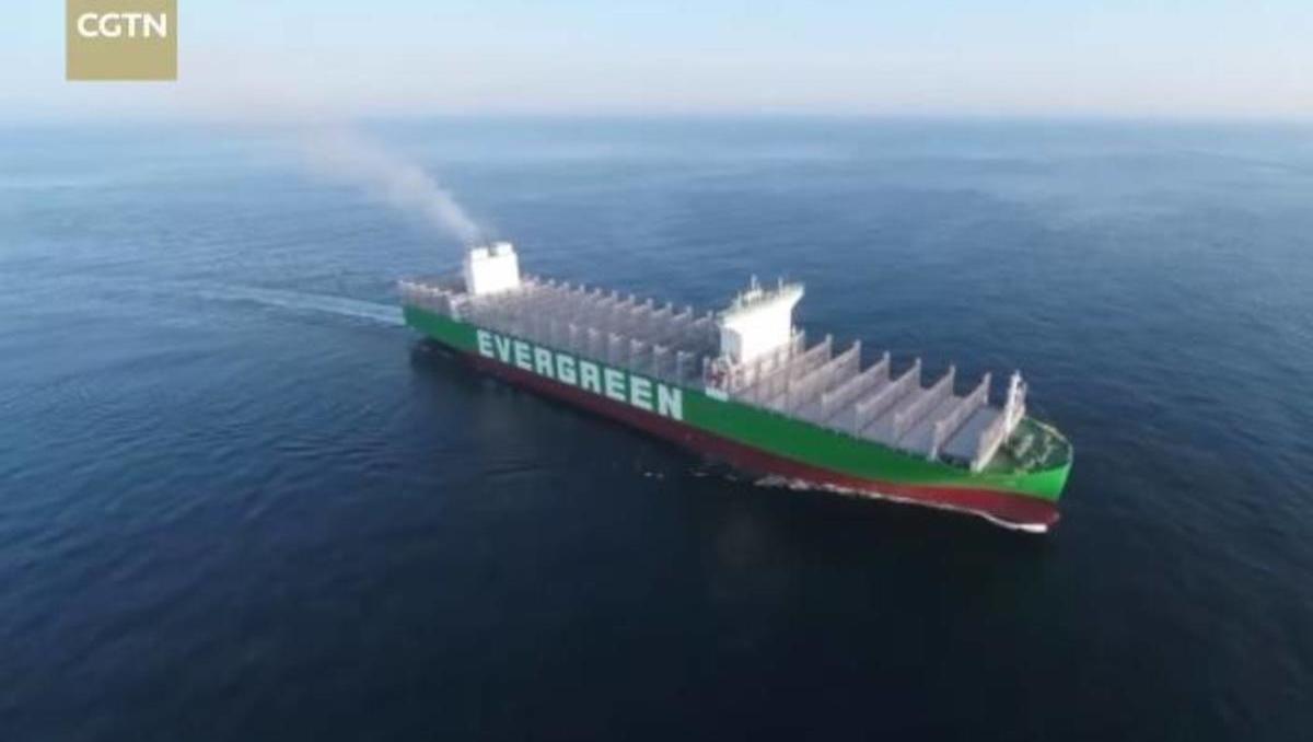 China liefert größtes Containerschiff der Welt aus – nach Taiwan