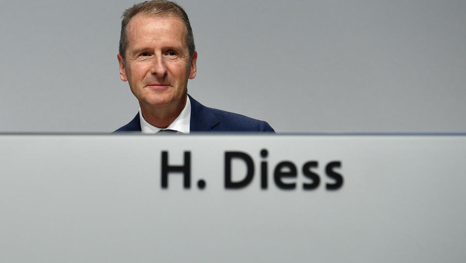 VW-Chef Diess fordert schnelleren Ausstieg aus der Kohlekraft