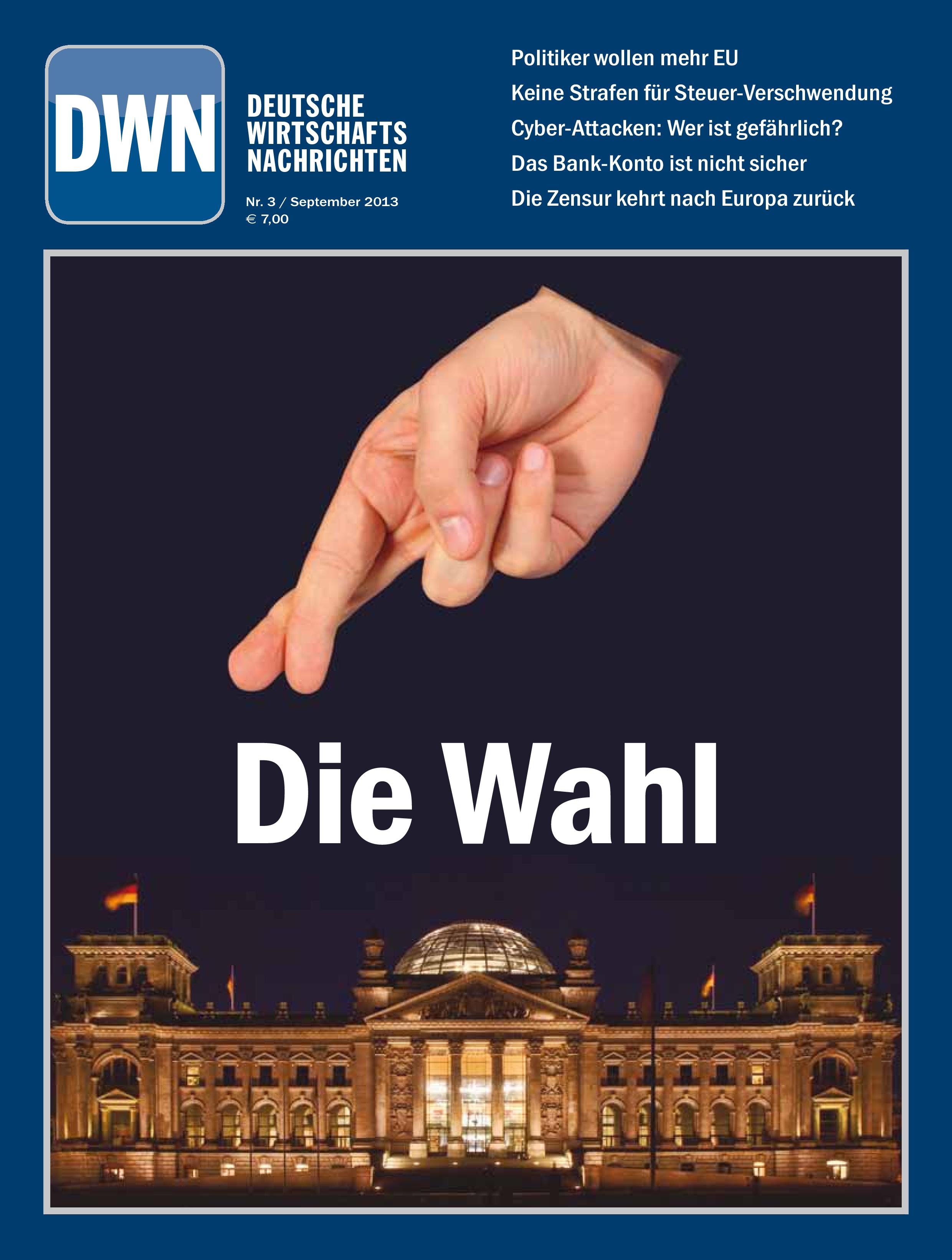 Die Wahl, September 2013