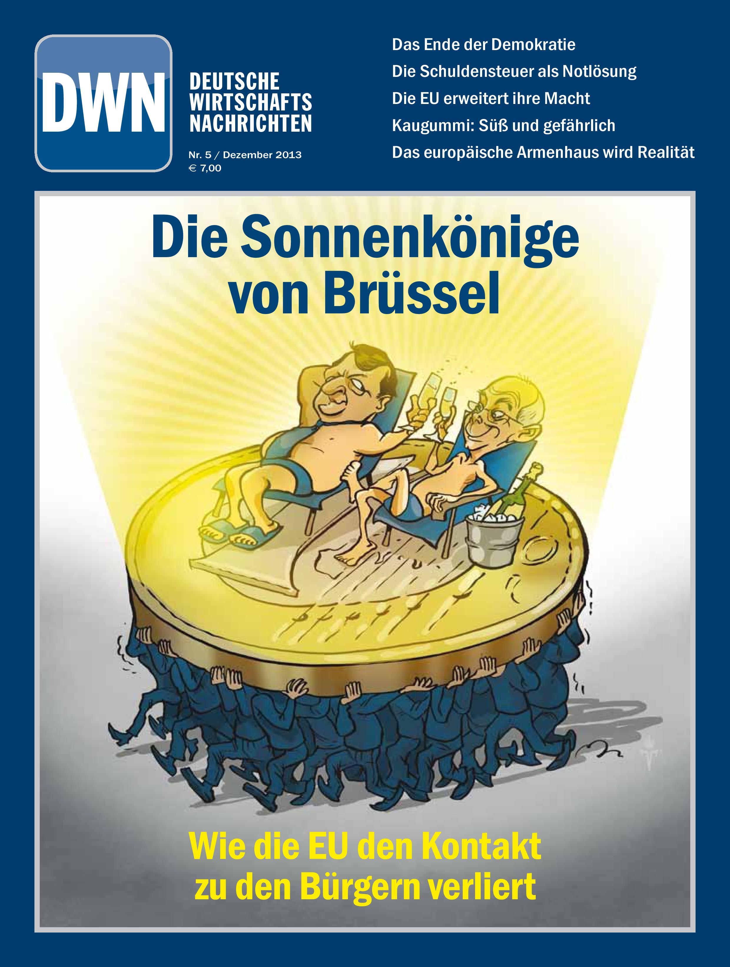 Die Sonnenkönige von Brüssel, Dezember 2013