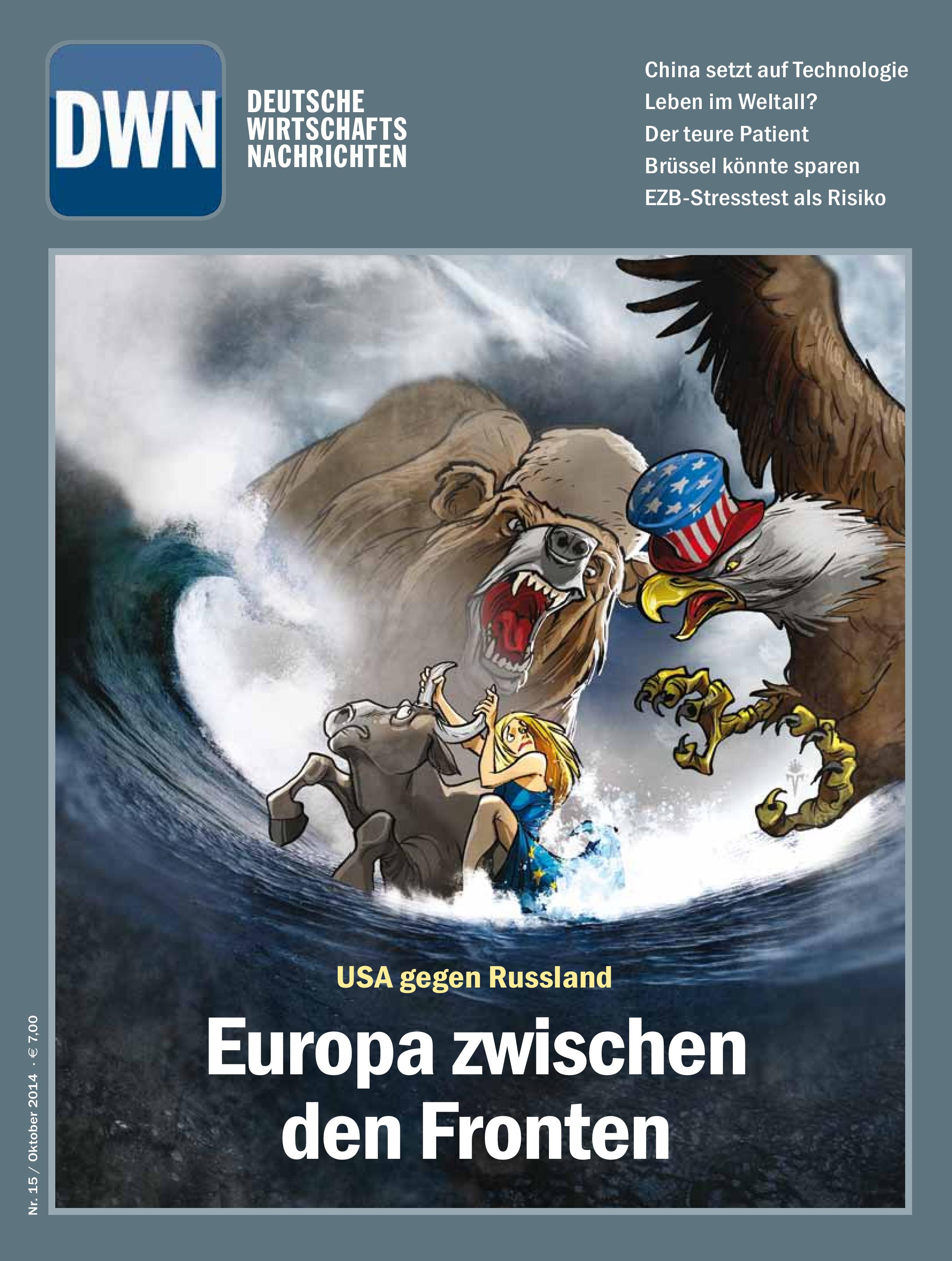 Europa zwischen den Fronten, Oktober 2014