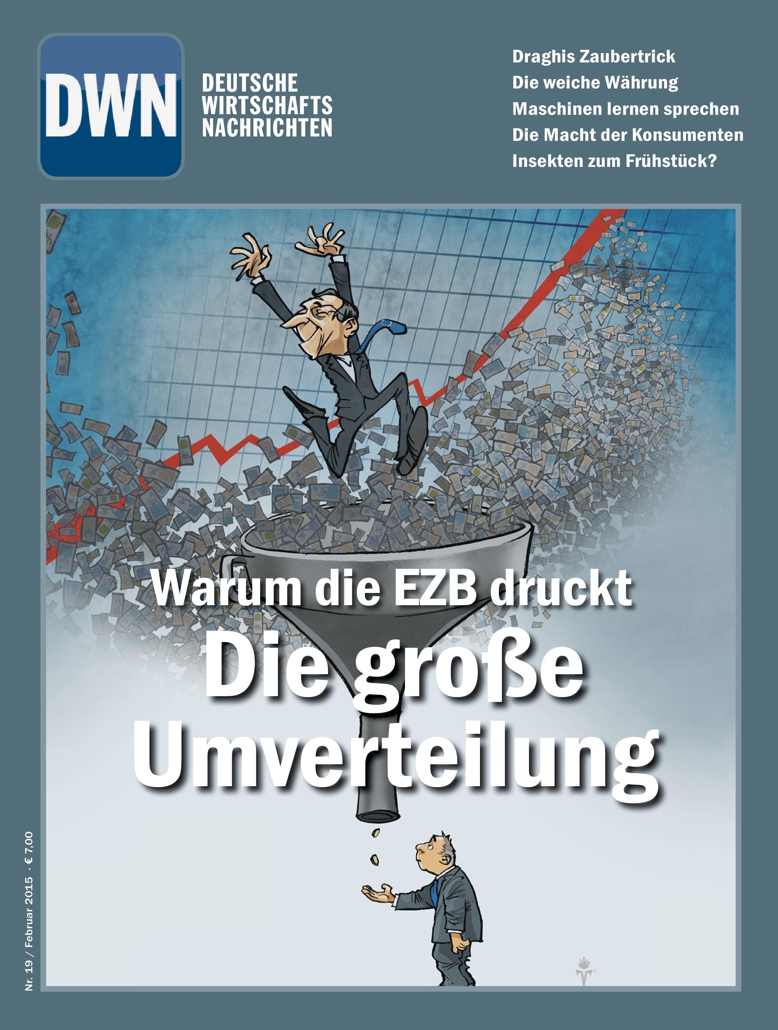 Die große Umverteilung, Feburar 2015