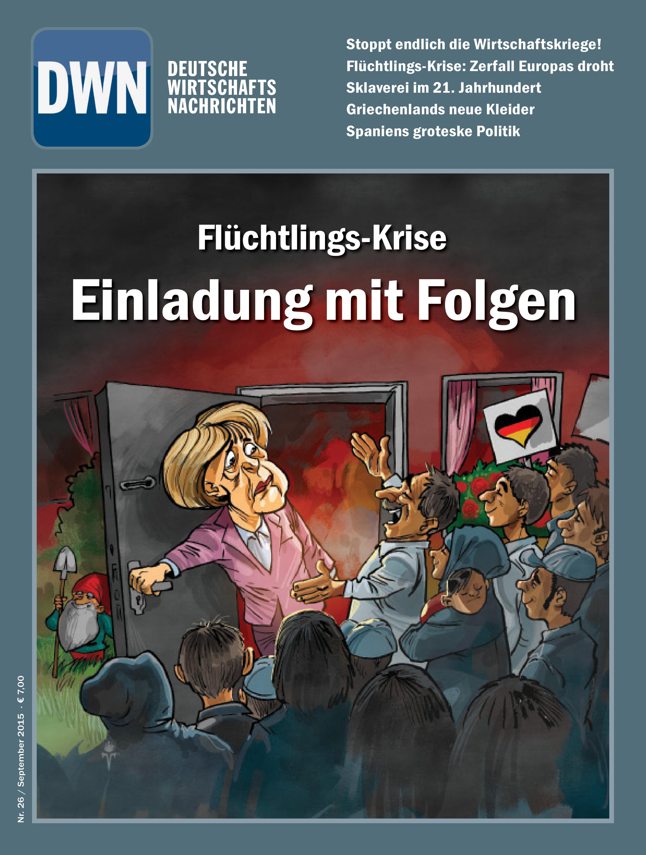 Flüchtlings-Krise: Einladung mit Folgen, September 2015