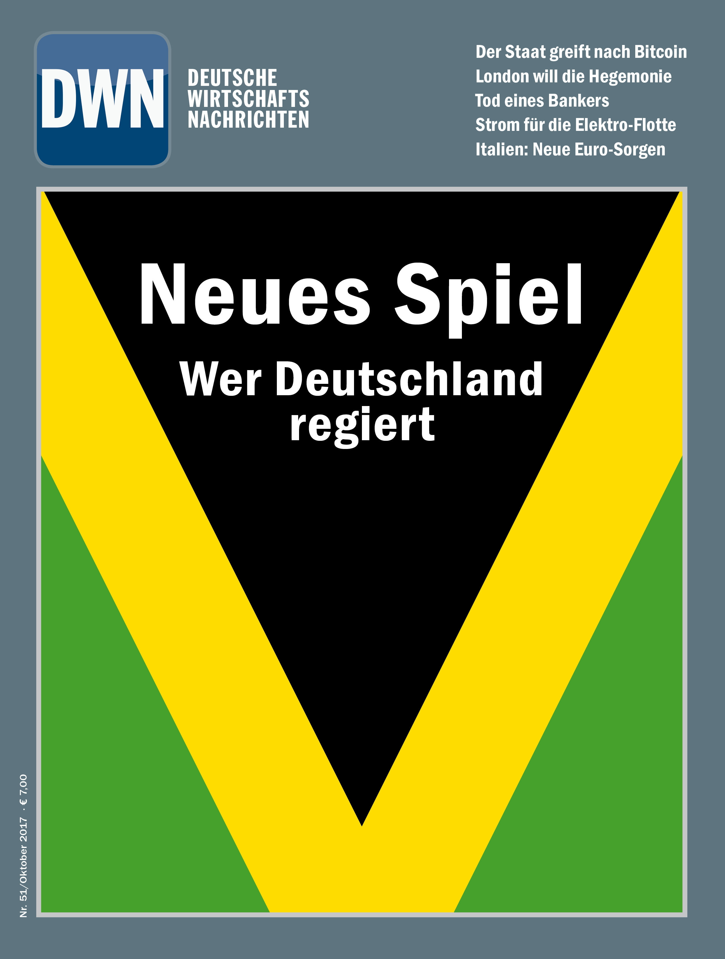 Neues Spiel: Wer Deutschland regiert, Oktober 2017