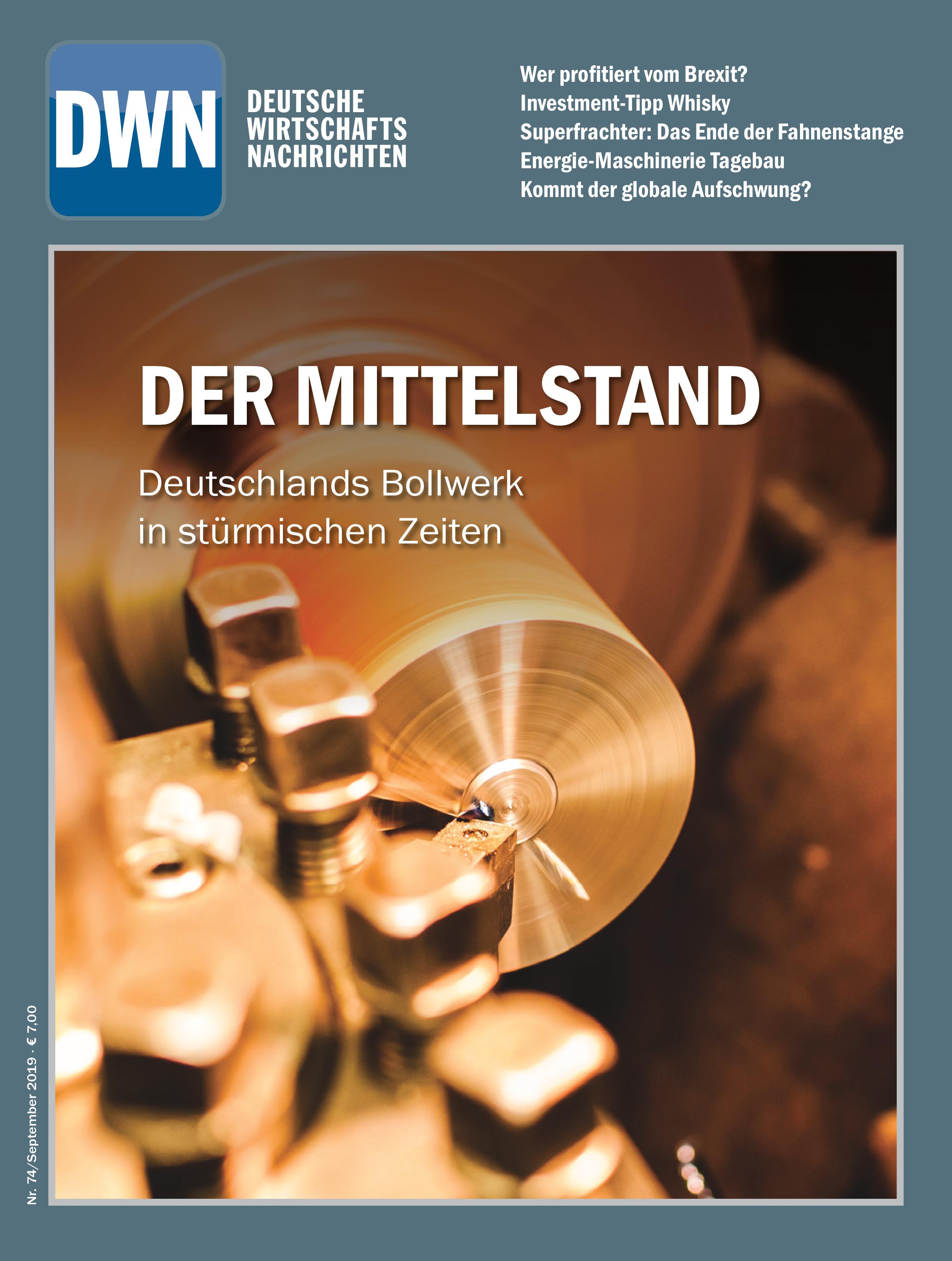 Der Mittelstand: Deutschlands Bollwerk in stürmischen Zeiten, September 2019