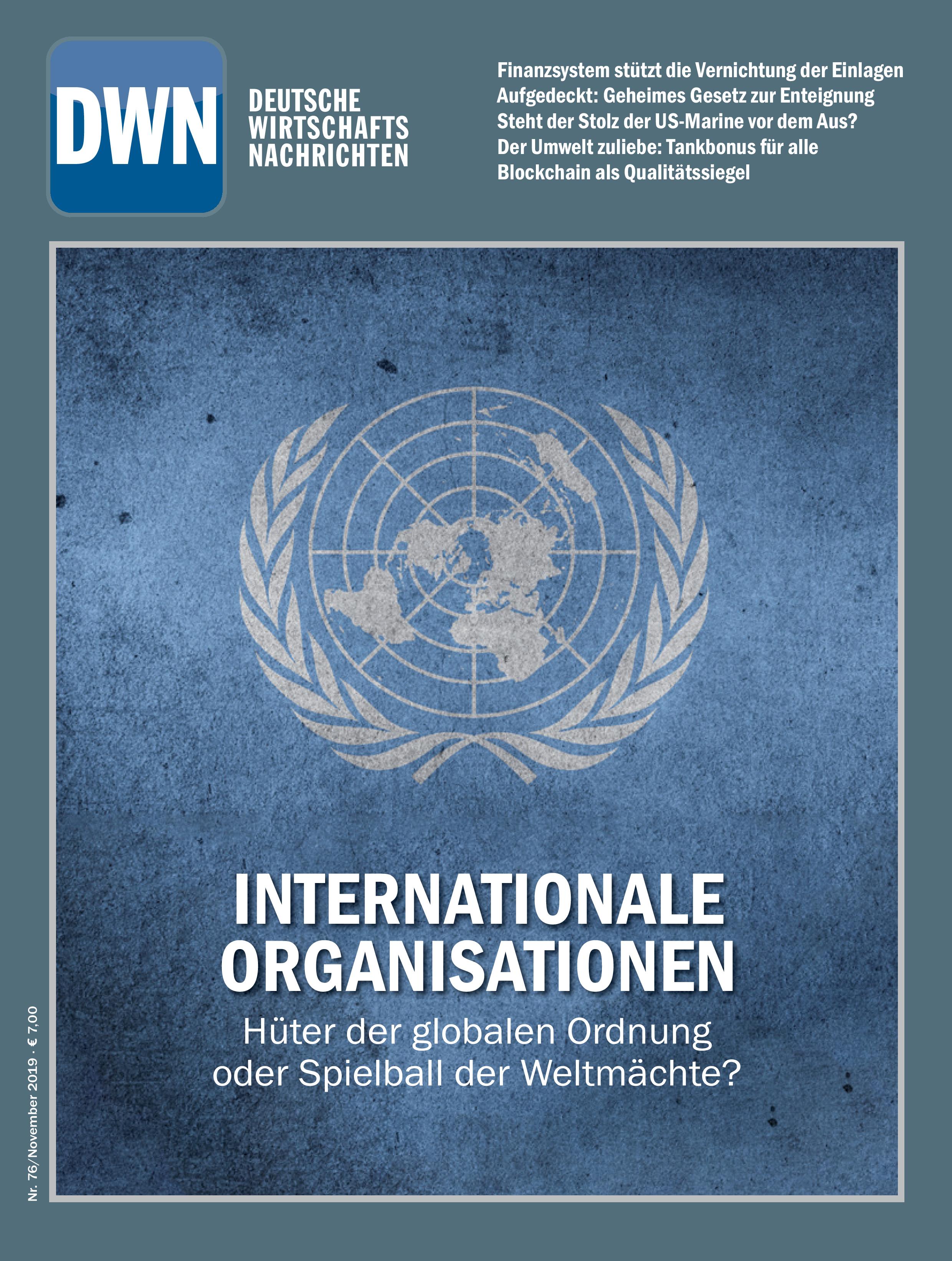 Internationale Organisationen: Hüter der globalen Ordnung oder Spielball der Weltmächte?, November 2