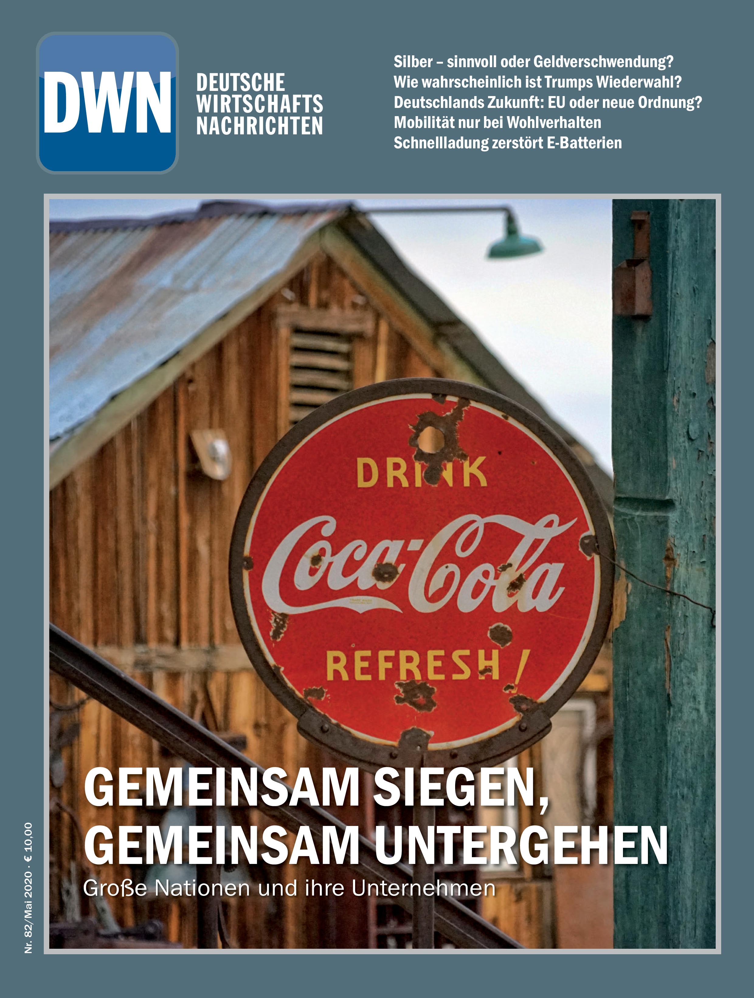 Gemeinsam siegen, gemeinsam untergehen: Große Nationen und ihre Unternehmen, Mai 2020