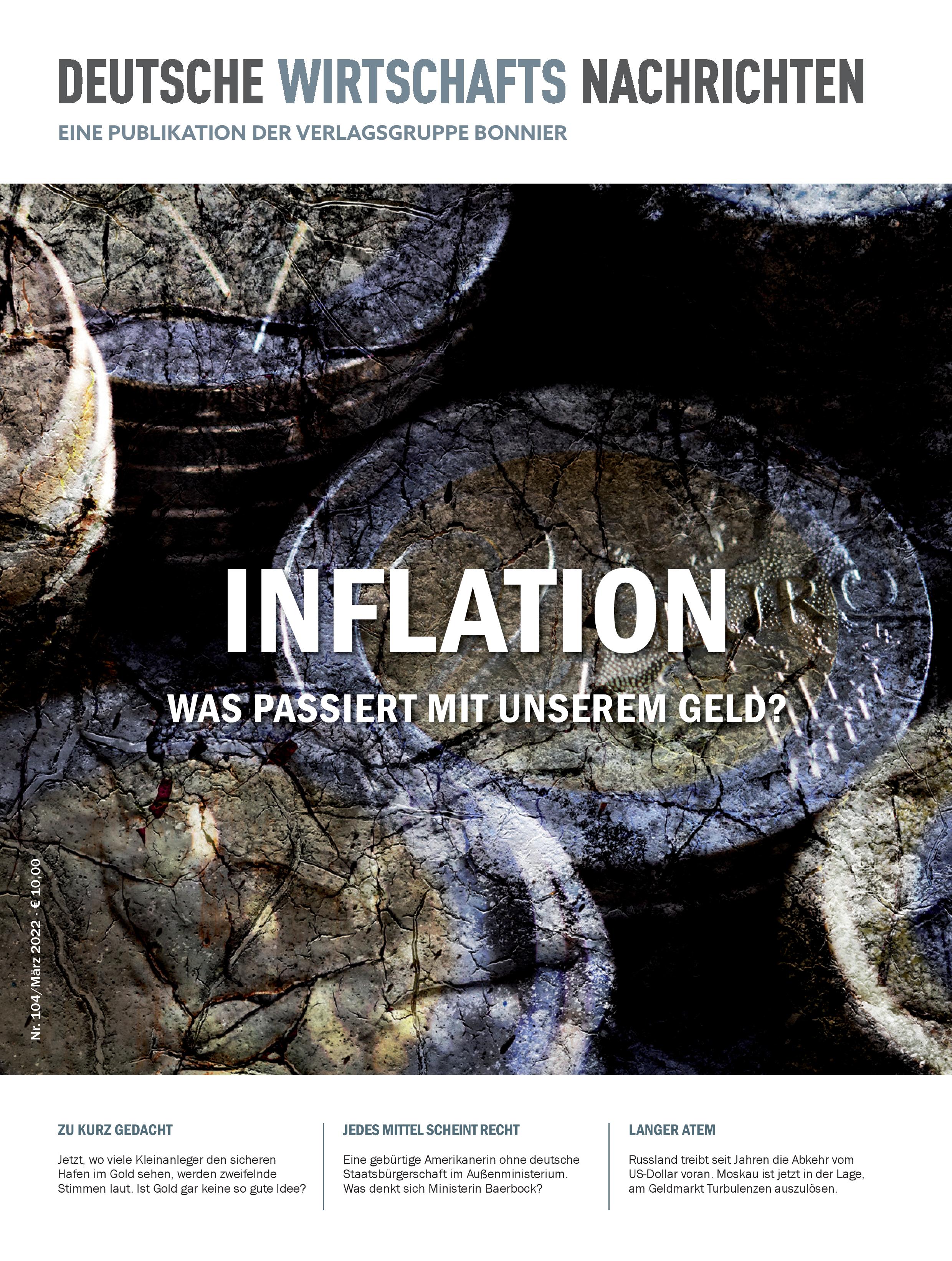 Inflation: Was passiert mit unserem Geld?, März 2022