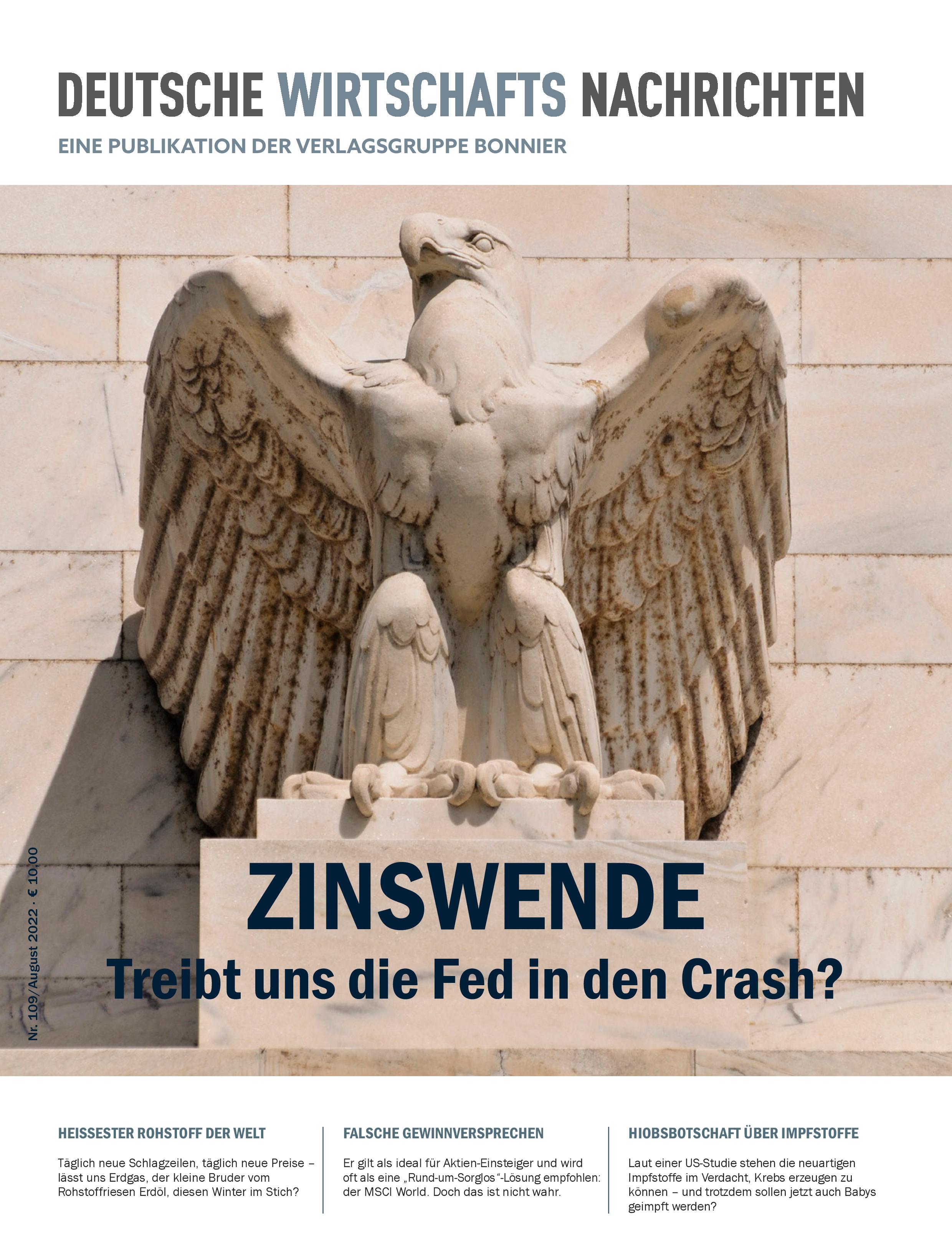 Zinswende: Treibt uns die Fed in den Crash?, August 2022