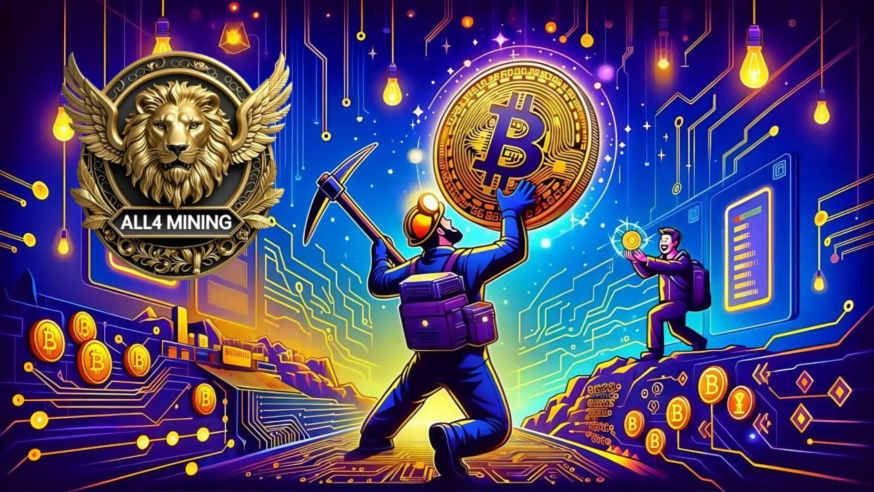 XRP-Inhaber strömen zu ALL4 Mining, um mit dem Bitcoin-Mining zu beginnen und verdienen 9.777 US-Dollar pro Tag