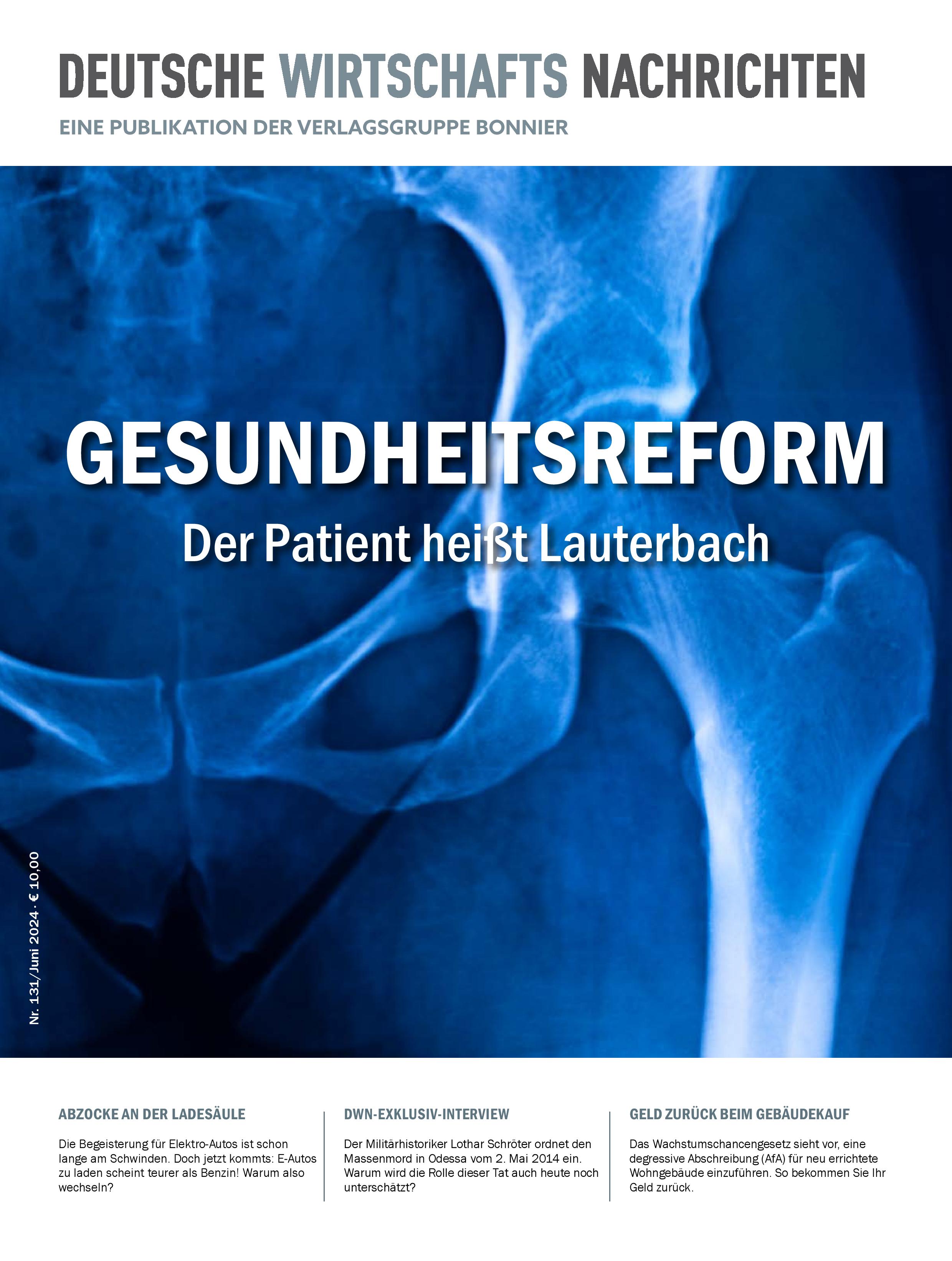 Gesundheitsreform: Der Patient heißt Lauterbach, Juni 2024