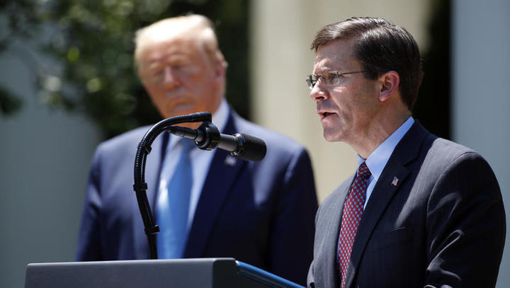 Soldaten gegen Demonstranten? US-Verteidigungsmininster Mark Esper stellt sich gegen Trump 