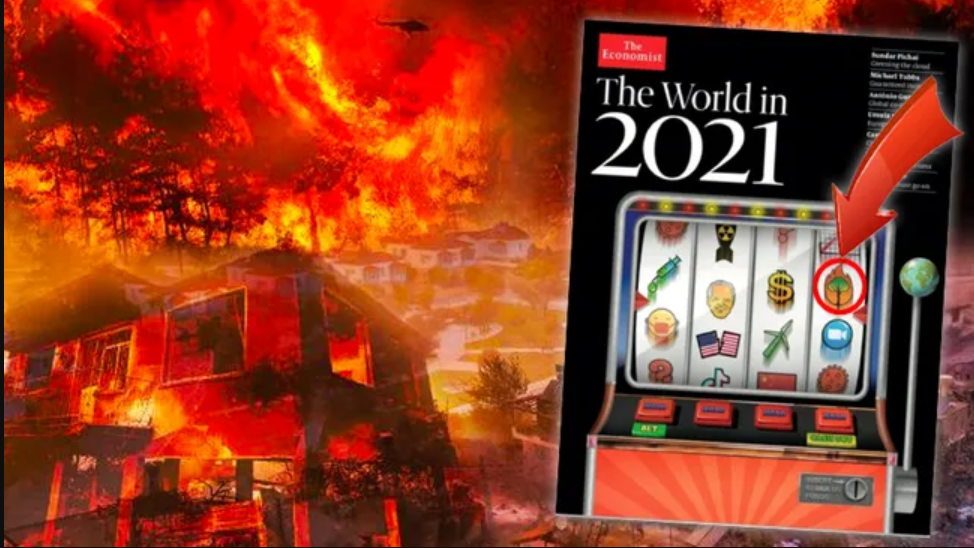 Die Zeitschrift „The Economist“ hatte 2020 massive Waldbrände „prognostiziert“ 