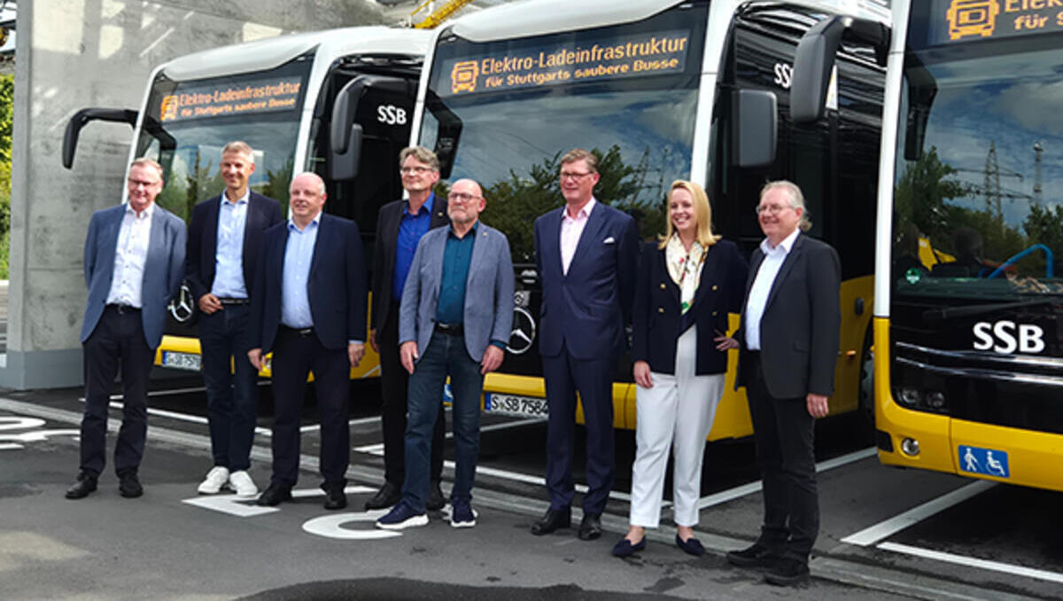 Stuttgart elektrisiert: Daimler verwandelt Busdepot in Hochvolt-Kraftwerk