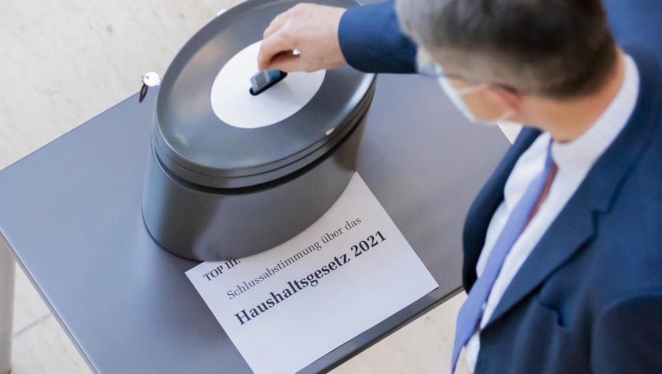 Bundestag stimmt Haushalt 2021 endgültig zu