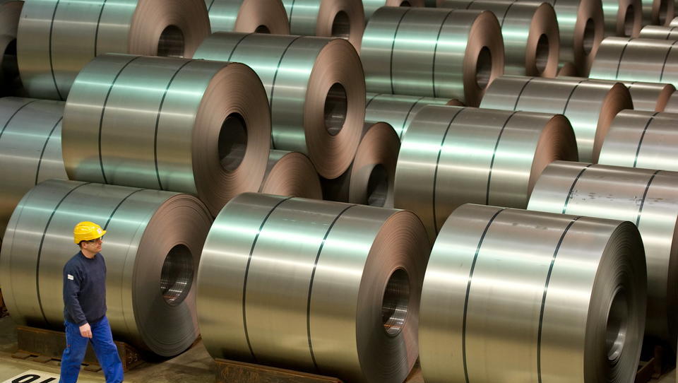 Stahl-Produktion in Deutschland geht massiv zurück 