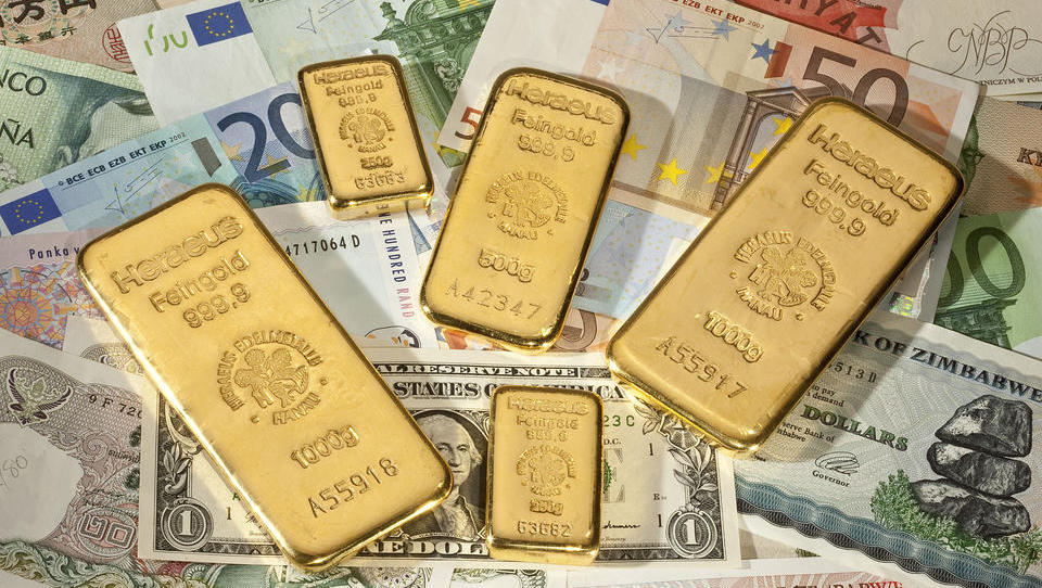 Geldentwertung ist in vollem Gange, Goldpreis bleibt stabil 