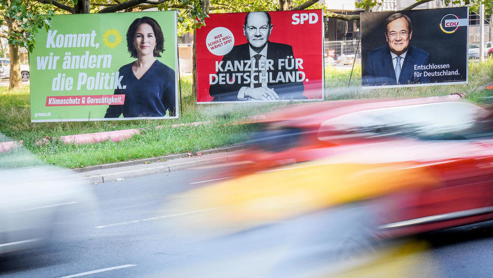 BUNDESTAGSWAHL-TICKER: Ganz knappes Rennen zwischen CDU und SPD