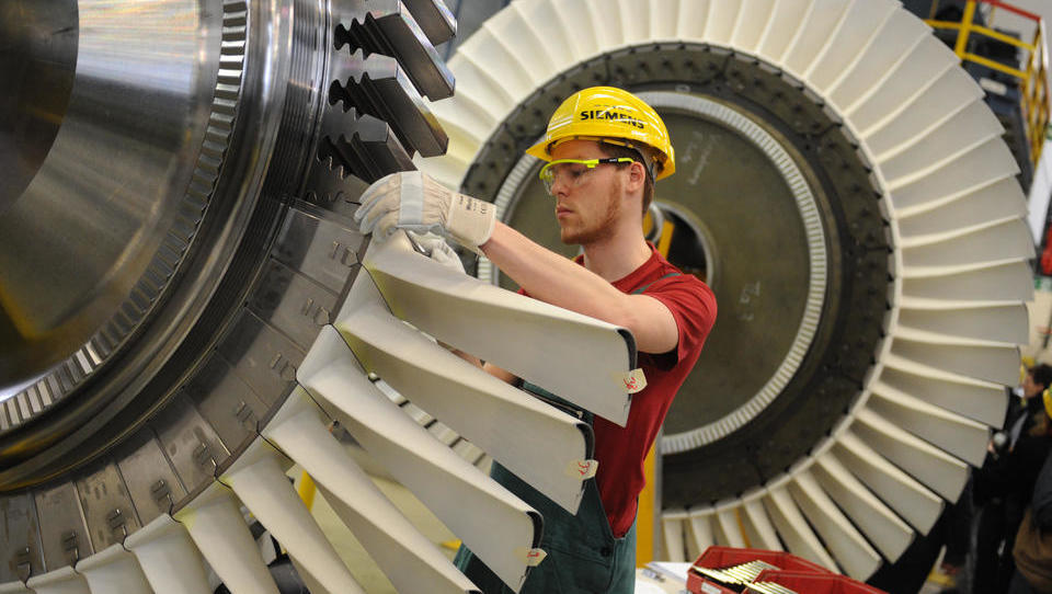 Siemens baut Gas-Turbinen für Kraftwerke in Iran und Russland
