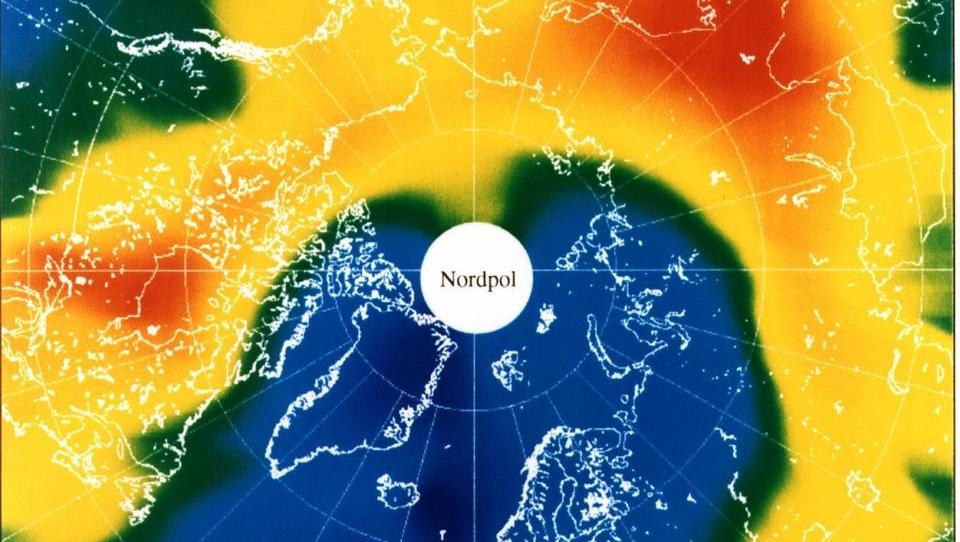 Ozonschicht in Gefahr: Klimawandel führt zu Ozonabbau über der Arktis 
