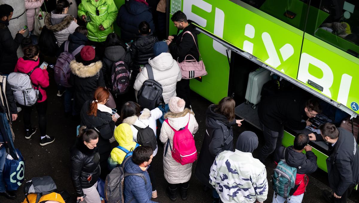 Flixbus, Sixt & Co: Das sind die Profiteure des Bahnstreiks