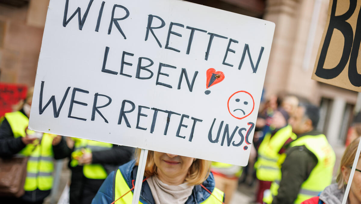Klinik-Proteste gegen Sparpläne: Verdi warnt vor Folgen für Patienten