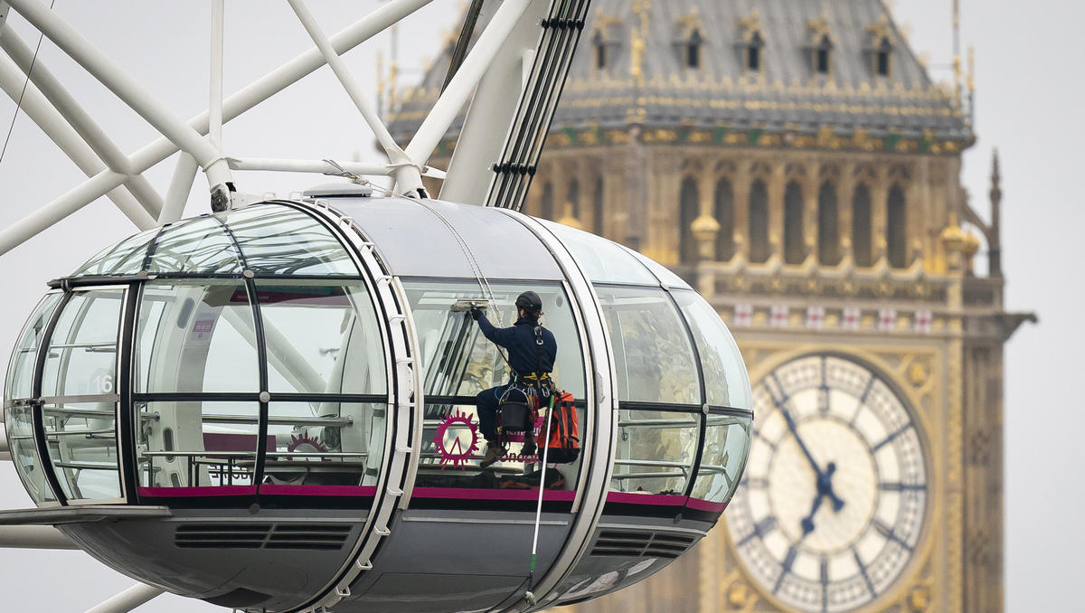 25 Jahre London Eye: Ein Wahrzeichen mit stolzen Eintrittsgeldern