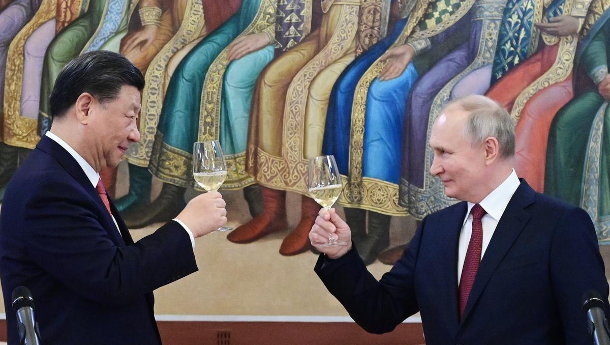 Die Achse Moskau-Peking: Putin und Xi demonstrieren Geschlossenheit